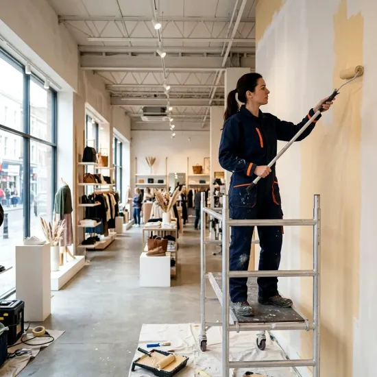Reparación de Pintar locales comerciales en Cuenca · Fix for Homes - Reparadores del Hogar