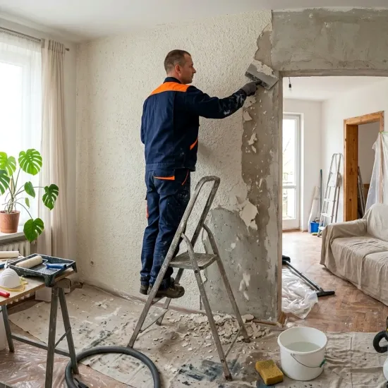 Reparación de Quitar gotelé en Cuenca · Fix for Homes - Reparadores del Hogar